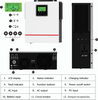 فيكتور NMS سلسلة 1KW/20-150VDC، 1.5KW/30-150VDC خارج الشبكة الشمسية العاكس الكهروضوئية المدخلات 40A MPPT تحكم شاحن الطاقة الشمسية