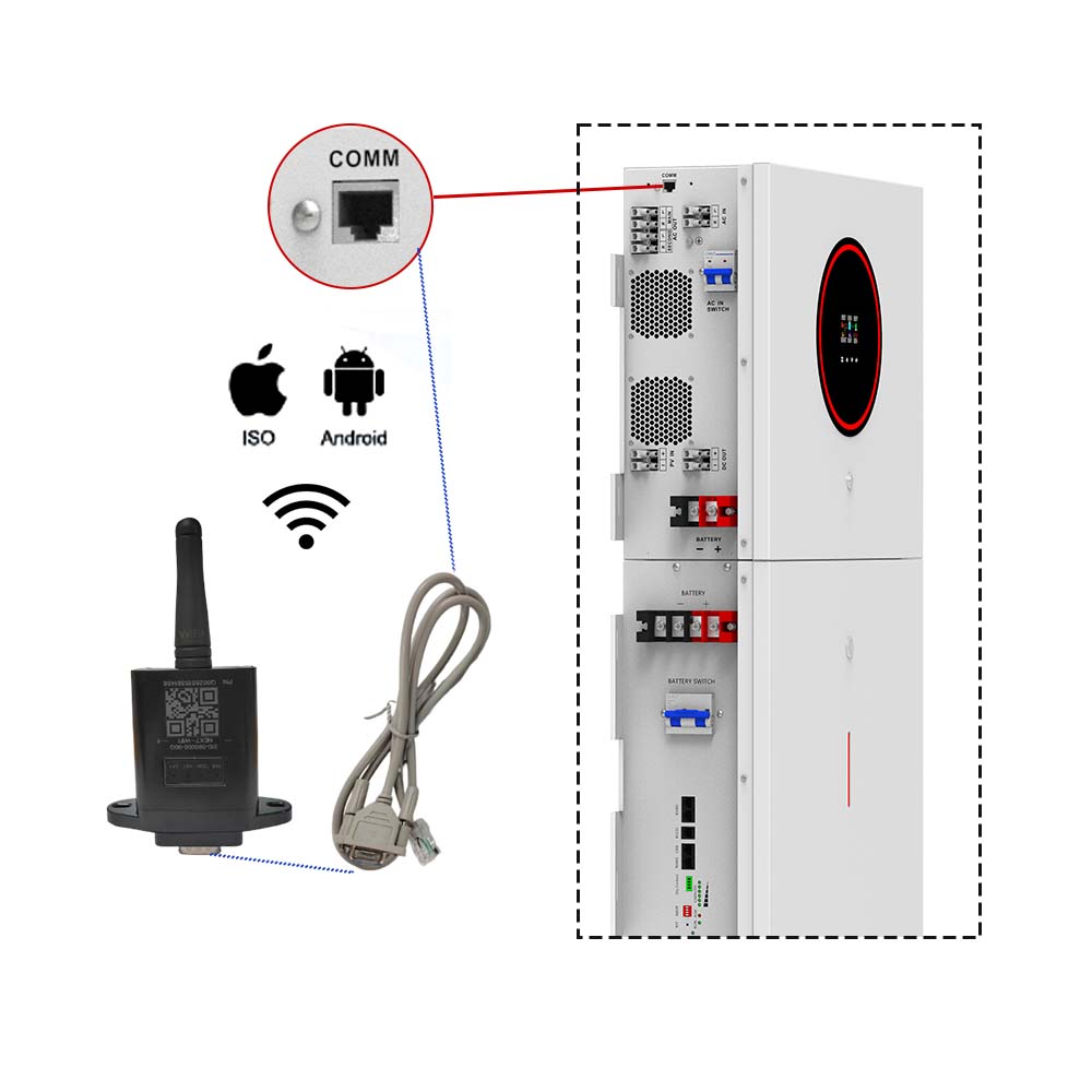 نظام تخزين الطاقة الشمسية الكل في واحد تشغيل/إيقاف الشبكة VICTOR NM-ESS 4.2KW /6.2KW/10.2KW