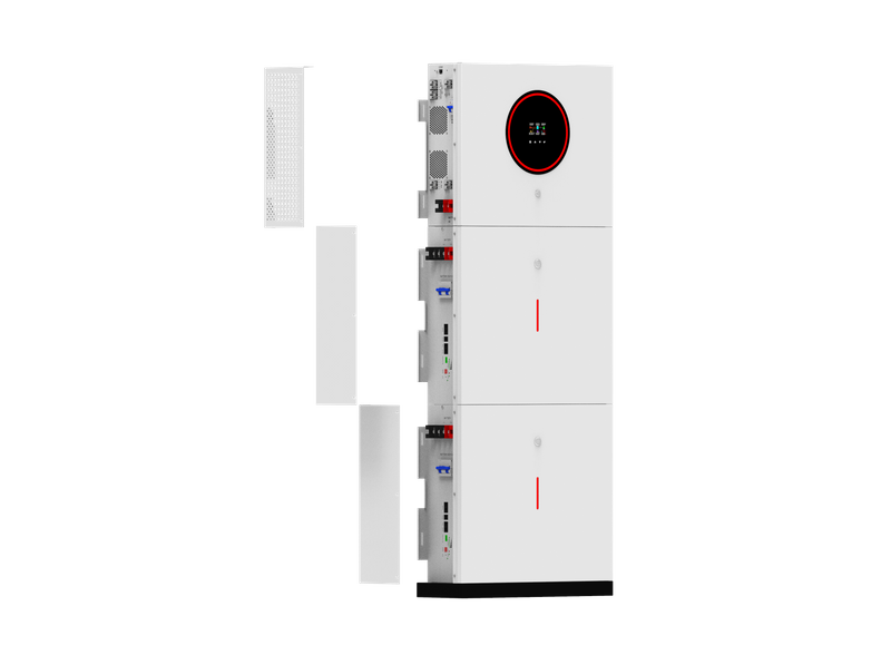 نظام الطاقة المنزلية العاكس بطارية الجهد العالي 3.6KW 24V On / Off الشبكة العاكس للطاقة الشمسية الشركة المصنعة لنظام تخزين الطاقة