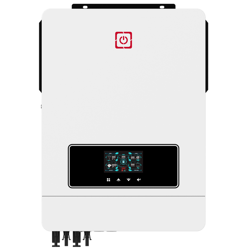 مصنع فيكتور ماكس سلسلة On / Off Grid Solar Inverter 10.2KW المدخلات الكهروضوئية المزدوجة 160A Mppt المخرجات المزدوجة 